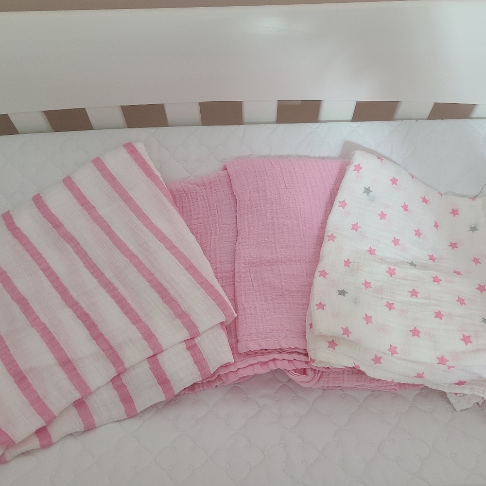 Muslin swaddle blankets